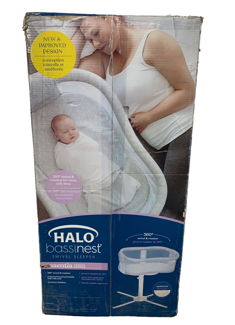 Halo Bassinest Swivel Sleeper Essentia Series, Nautical Net