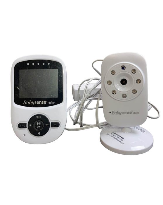 used Babysense Video Baby Monitor with Camera and Audio 720P