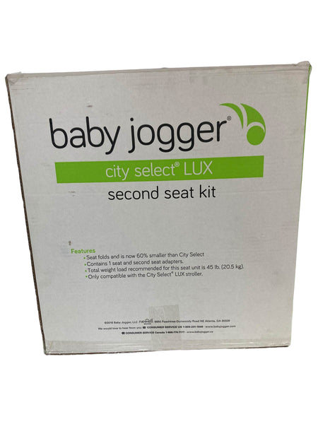 city select lux double stroller second seat Baby Jogger City Select LUX Second Seat Kit, Ash