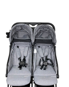 Shop Mompush Lithe Double Stroller, 2022, Grey at GoodBuy Gear