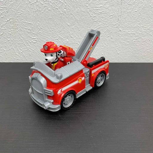 used PAW Patrol Marshall Ride n Rescue Transforming 2-in-1 Playset and Fire Truck