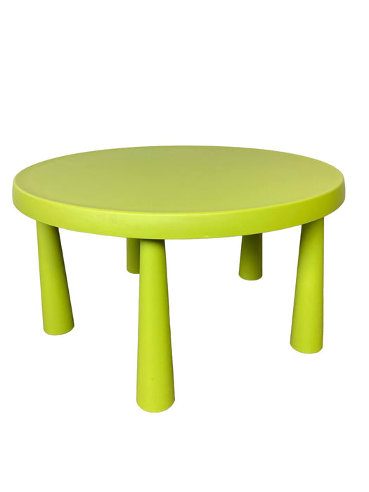 IKEA MAMMUT Children’s Table With Chairs, Round