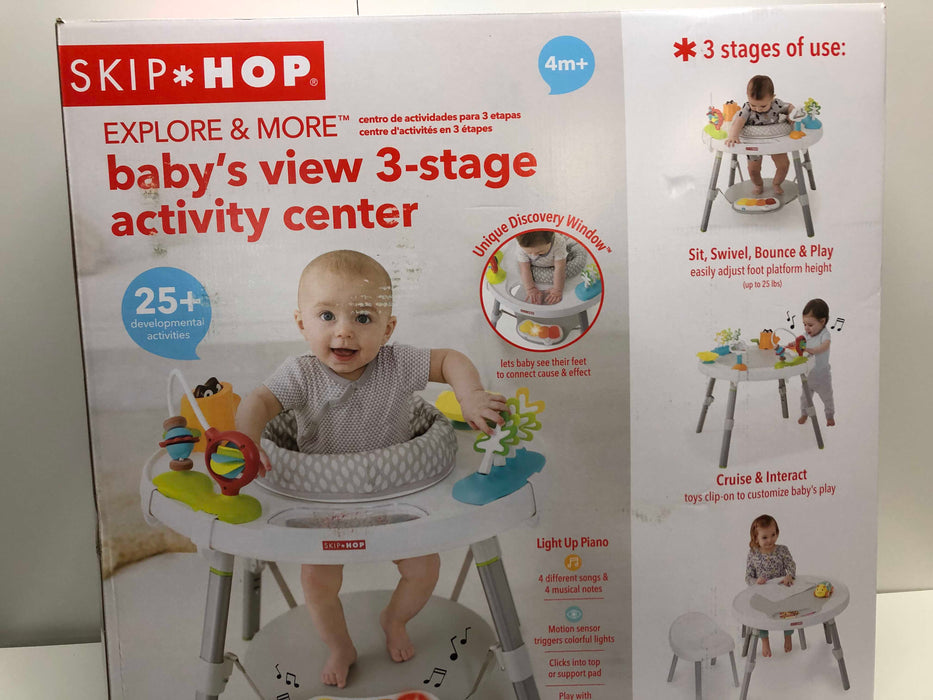 used Skip Hop Explore and More Baby's View 3-Stage Activity Center