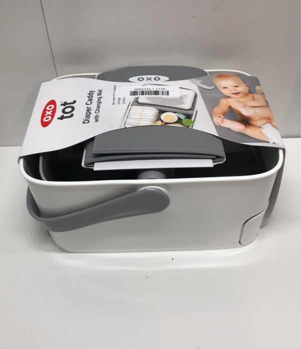 used OXO Tot Diaper Caddy with Changing Mat