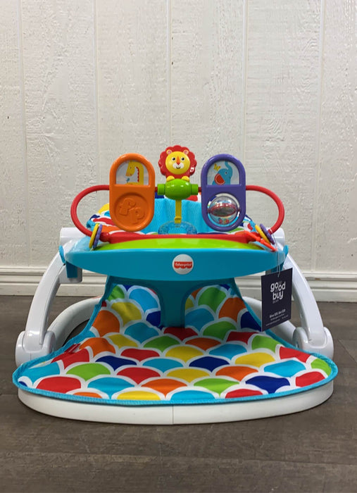 used Fisher Price Premium Sit-Me-Up Floor Seat with Toy Tray