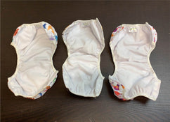 secondhand Wegreeco Adjustable Reusable Swim Diapers 3 Pack, Small 0-8mos. 10-19lbs