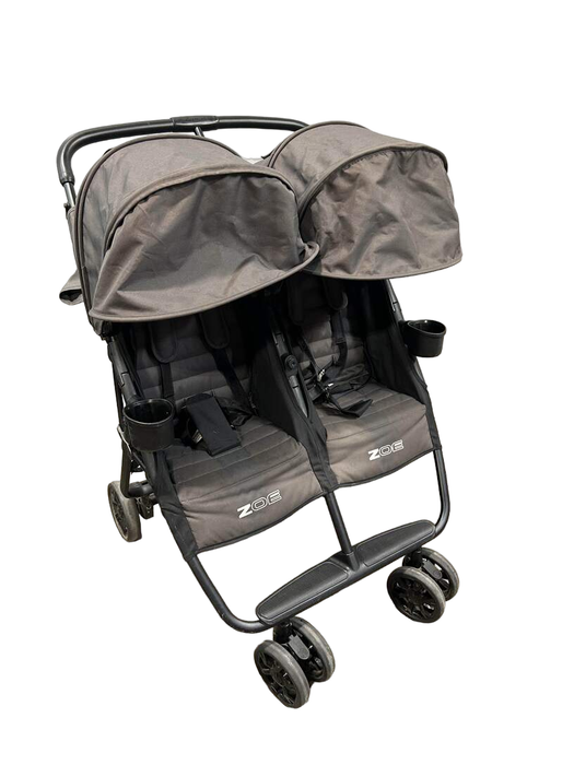 secondhand Zoe Twin+ XL2 Stroller, Luxe Black, 2017