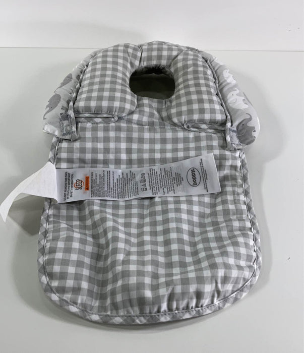 Shop Boppy Noggin Nest Head Support, Gray Elephant Plaid at GoodBuy Gear