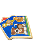 Shop Melissa & Doug Jumbo Knob Puzzle, House Pets at GoodBuy Gear