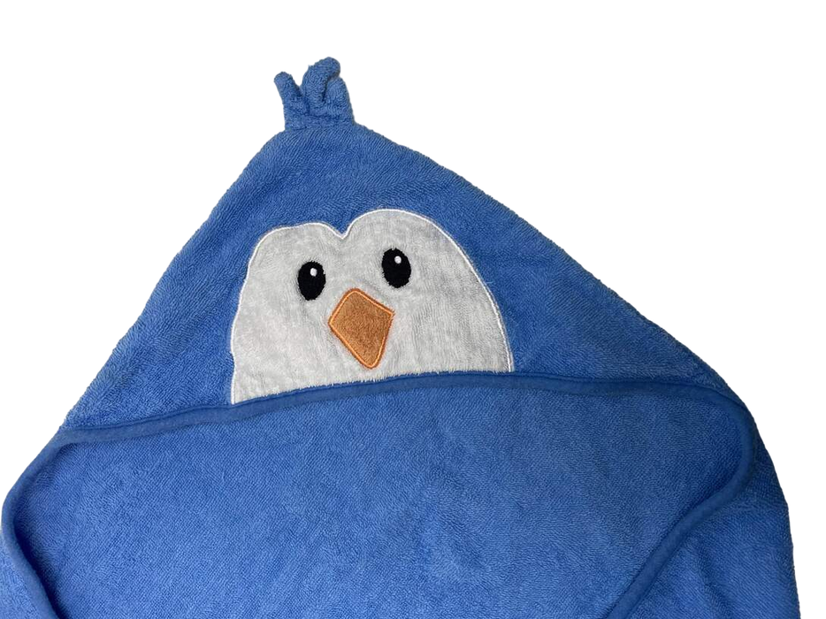 secondhand Luvable Hooded Bath Towel, Penguin