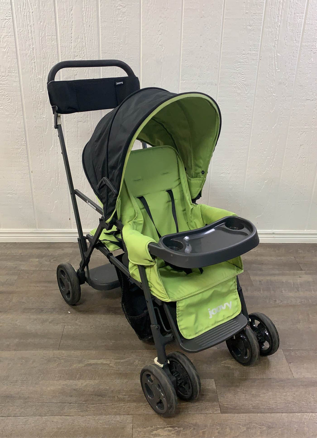 Joovy Caboose Sit And Stand Tandem Double Stroller, Apple Tree, 2016