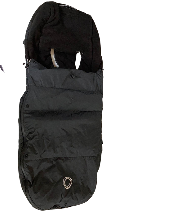 used Bugaboo Footmuff, Midnight Black
