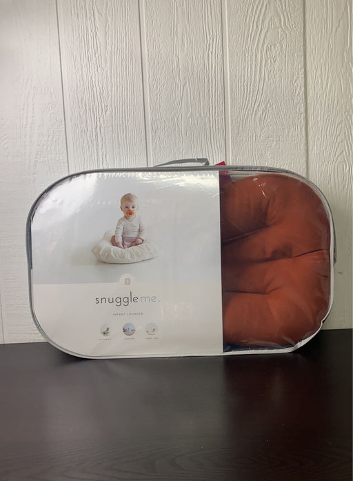 secondhand Snuggle Me Organic Sensory Infant Lounger, Gingerbread