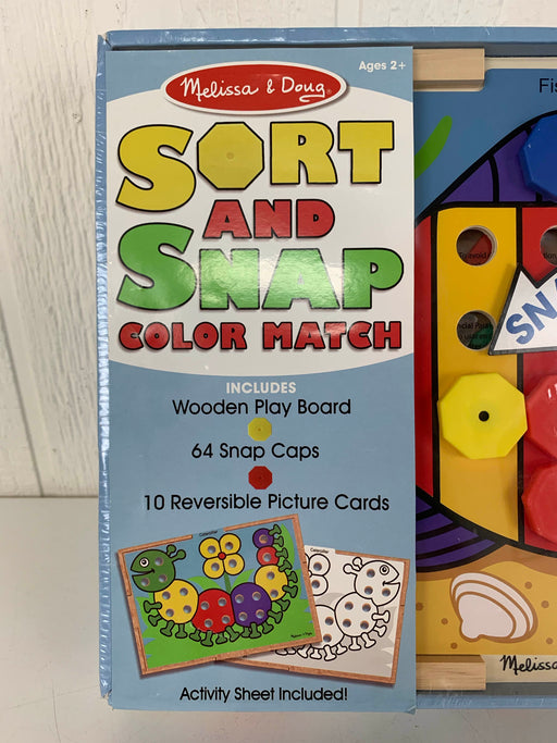 secondhand Melissa & Doug Sort and Snap Color Match