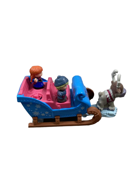 secondhand Fisher Price Little People Disney Frozen Kristoff's Sleigh