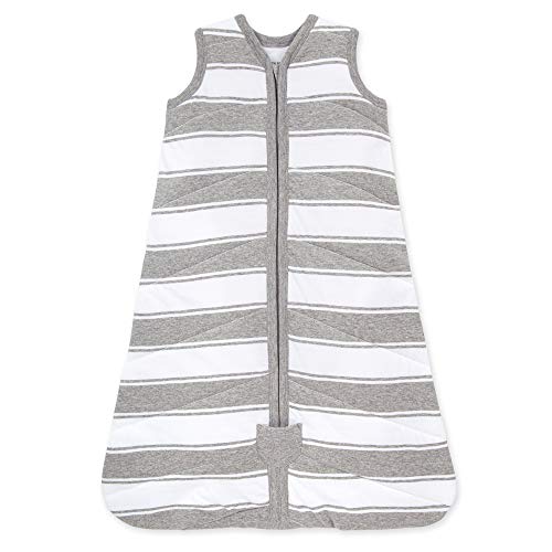 Shop Burt's Bees Baby Beekeeper Wearable Blanket, Small, 0.5 TOG, Rugby Grey Stripe at GoodBuy Gear