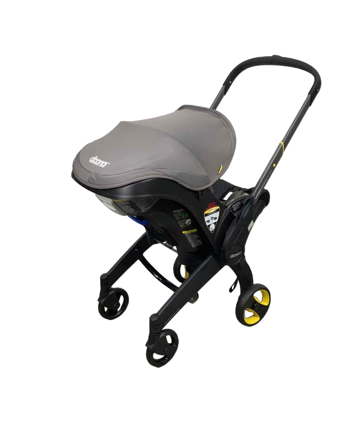 Doona Infant Car Seat & Stroller Combo, 2022, Grey Hound