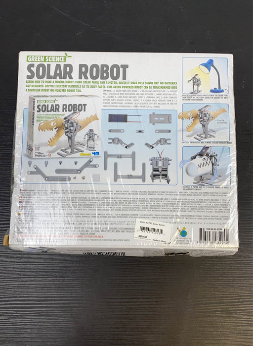 secondhand Green Science Solar Robot