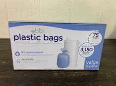 secondhand Ubbi Plastic Diaper Pail Bags