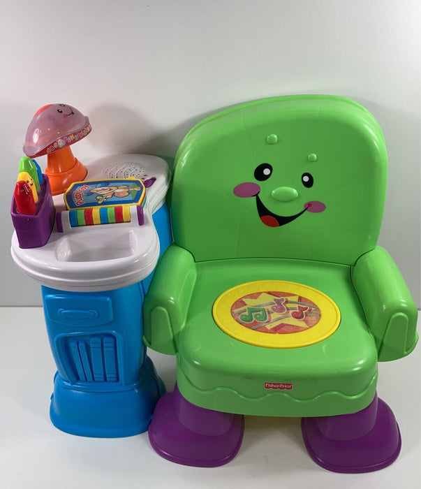 secondhand Fisher Price Song And Story Learning Chair