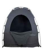 secondhand SlumberPod 2.0 Sleep Canopy, Black/Gray