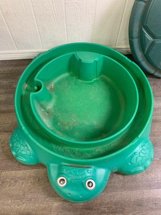 secondhand Little Tikes Turtle Sandbox