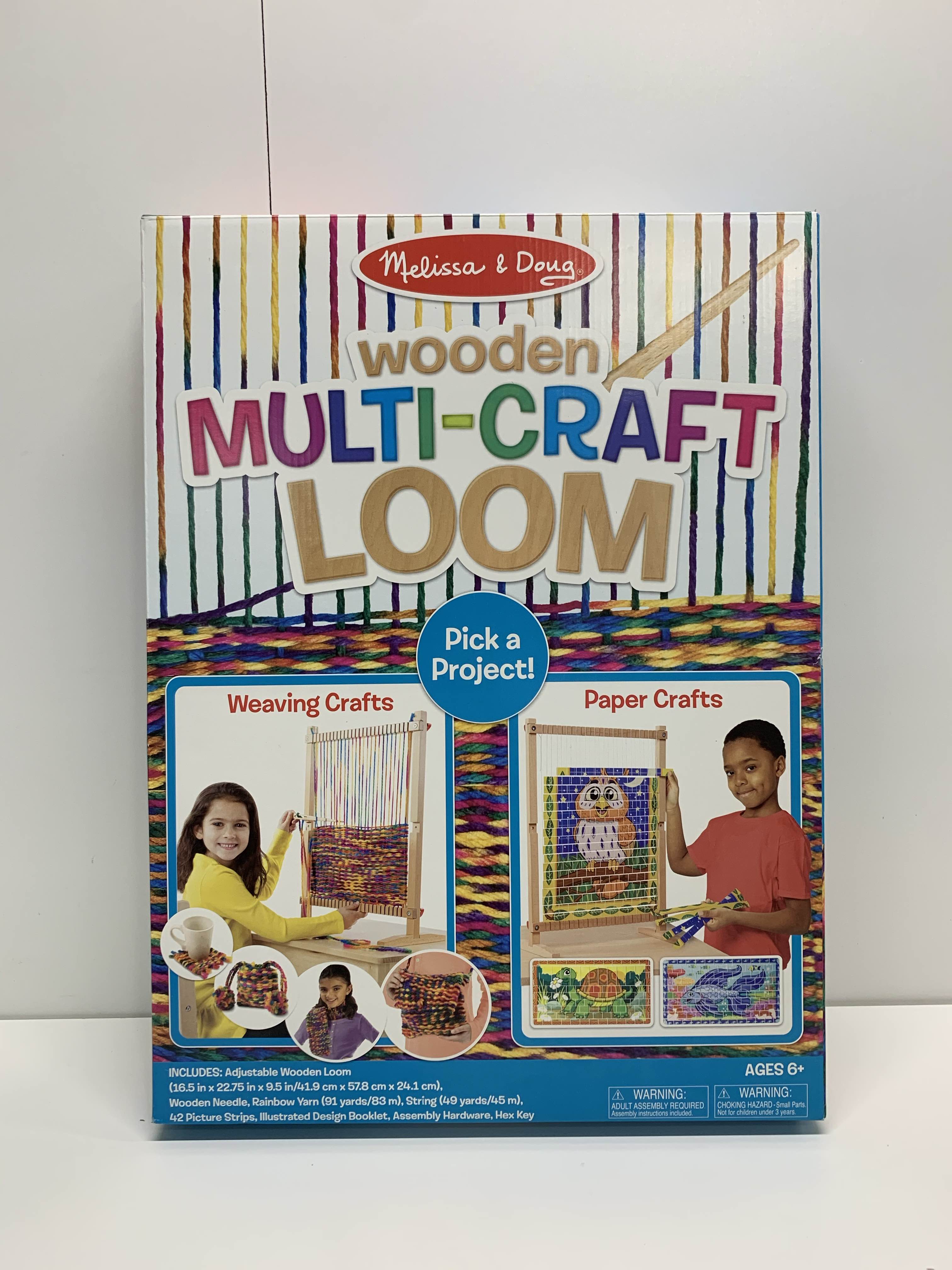 Melissa and doug wooden multi best sale craft loom