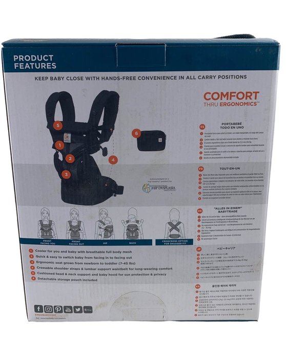 Shop Ergobaby Omni 360 Cool Air Mesh Baby Carrier, Khaki Green at GoodBuy Gear