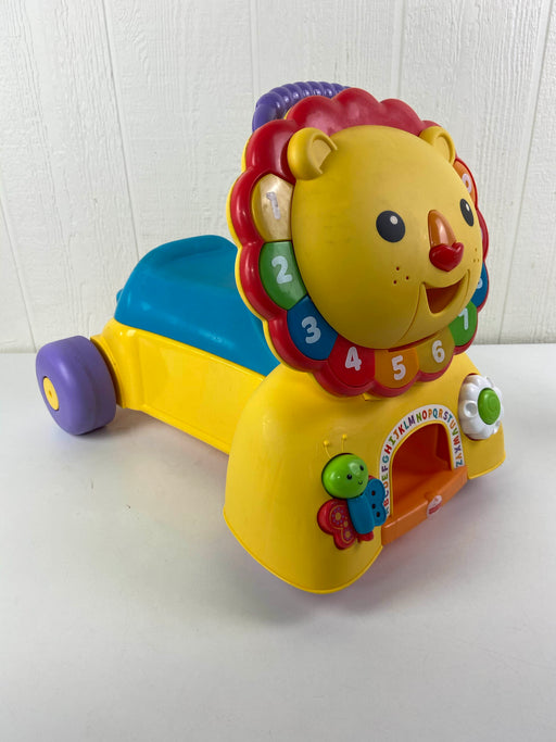 secondhand Fisher Price Musical Lion Walker