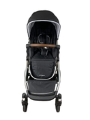 secondhand Mockingbird Single to Double Stroller, 2022, Silver with Penny Leather, Watercolor Drops, Black