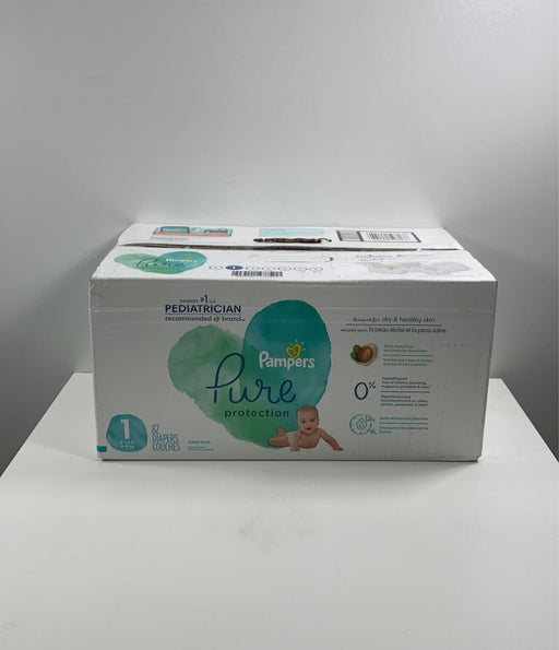 secondhand Pampers Pure Protection Diapers Size N, 76 Count