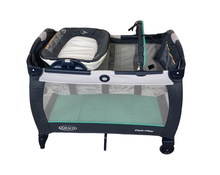 used Graco Pack 'n Play Playard Inclined Seat & Changer