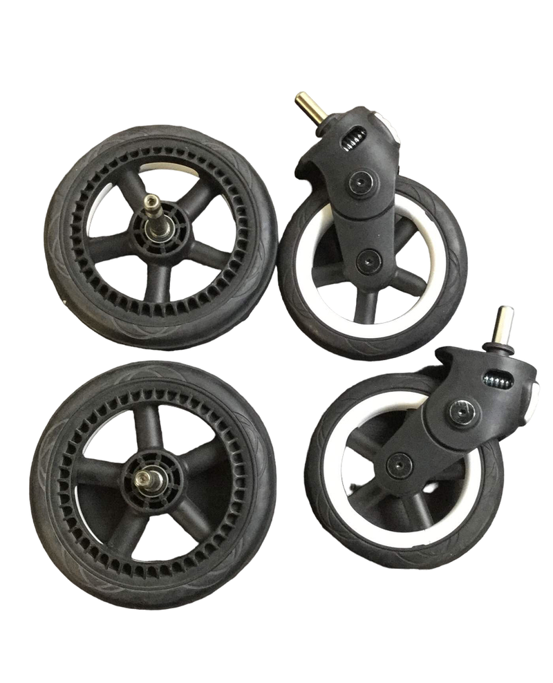 bugaboo butterfly wheel replacement Bugaboo Replacement Wheels For Ant Stroller, Black & White