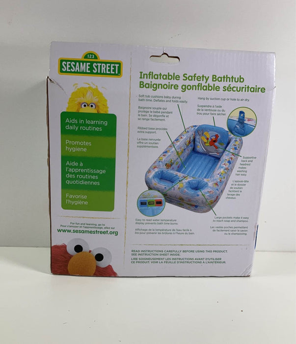 secondhand Sesame Street Inflatable Safety Bathtub