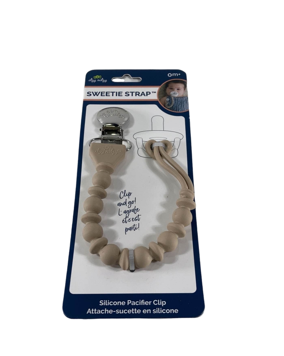 Shop Itzy Ritzy Sweetie Strap Pacifier Clip, Toast, 1 Count, Beaded at GoodBuy Gear