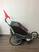 used Chariot Cougar 2 Bike Trailer/Jogging Double Stroller