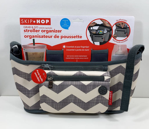 used Skip Hop Grab And Go Stroller Organizer, Chevron