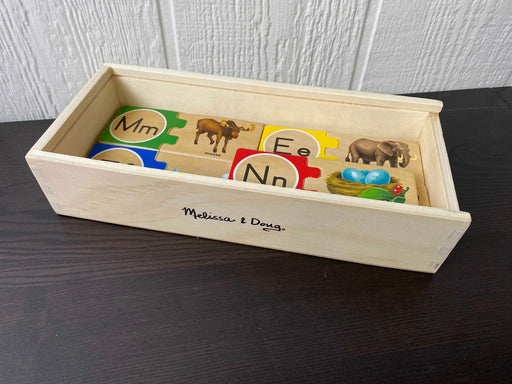 used Melissa & Doug Self-Correcting Puzzle, A to Z