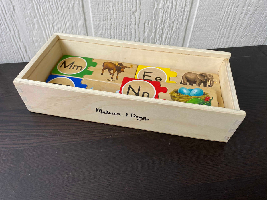 used Melissa & Doug Self-Correcting Puzzle, A to Z