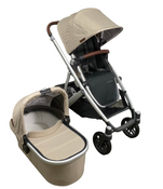 secondhand UPPAbaby VISTA V2 Stroller, 2022, Declan (Oat Melange)