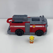 used PAW Patrol Marshall Ride n Rescue Transforming 2-in-1 Playset and Fire Truck