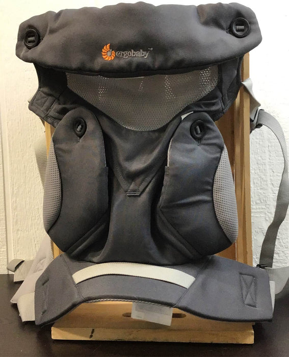 used Ergobaby 360 All Positions Cool Air Mesh Baby Carrier, Carbon Grey