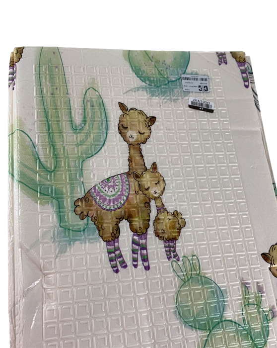 used JumpOff Jo Large Waterproof Foam Padded Playmat, Llama & Koala