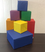 used Amazon Soft Play Blocks, Large Set, 7-Pieces