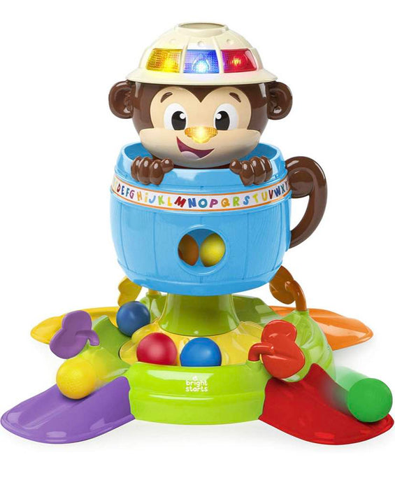 used Bright Starts Having A Ball Hide and Spin Monkey