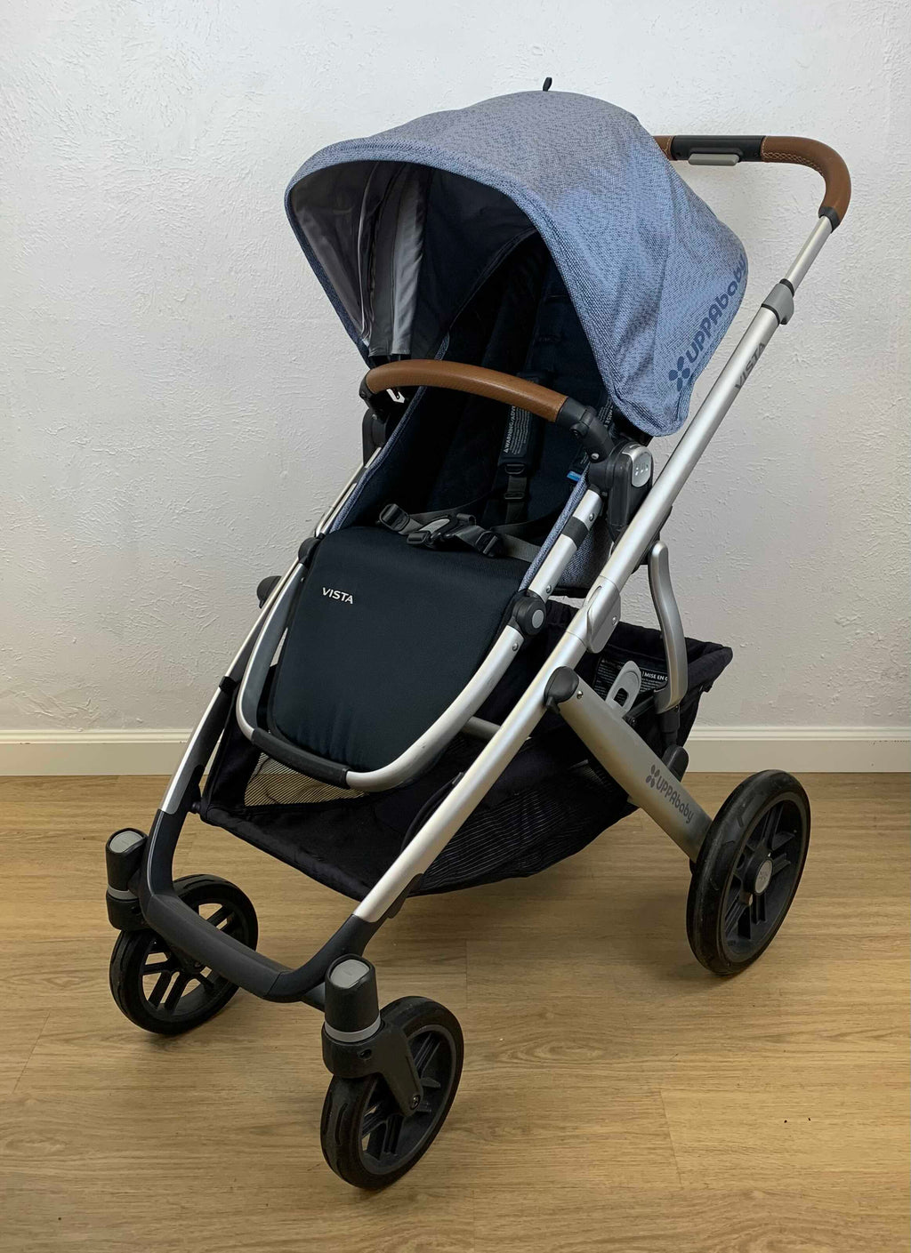 uppababy vista gregory 2017 UPPAbaby VISTA Stroller, Gregory (Blue Melange), 2017
