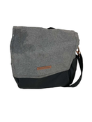 used Petunia Pickle Bottom Boxy Backpack Diaper Bag, Graphite Black