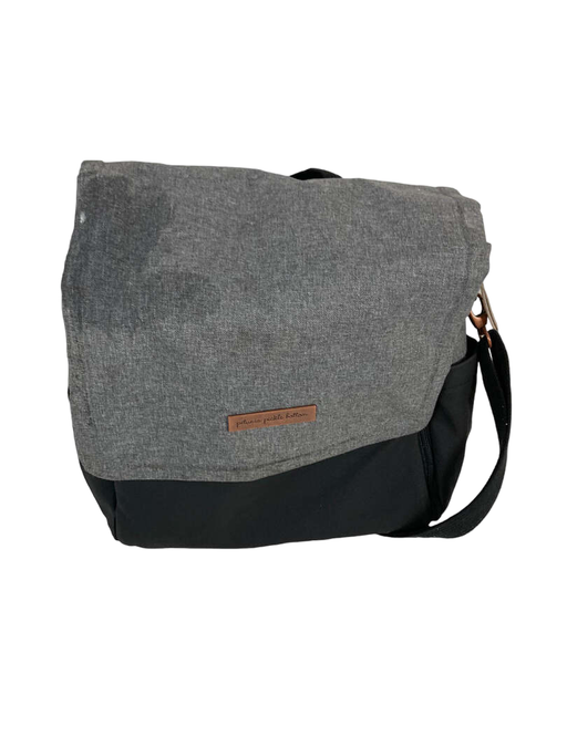 used Petunia Pickle Bottom Boxy Backpack Diaper Bag, Graphite Black