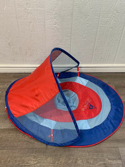 secondhand SwimWays Baby Spring Float with Sun Canopy