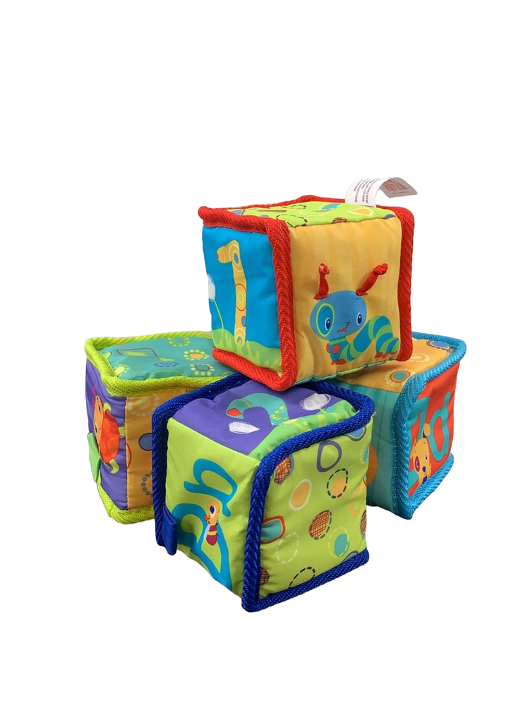 Bright Starts Grab N Stack Soft Blocks
